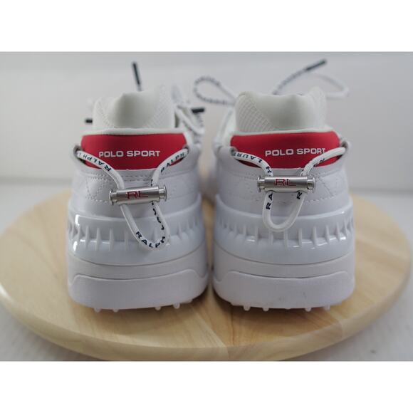 Polo Ralph Lauren Sport PS200‎ Men\'s White Navy Red Low 14 Lifestyle Sneakers main image 4
